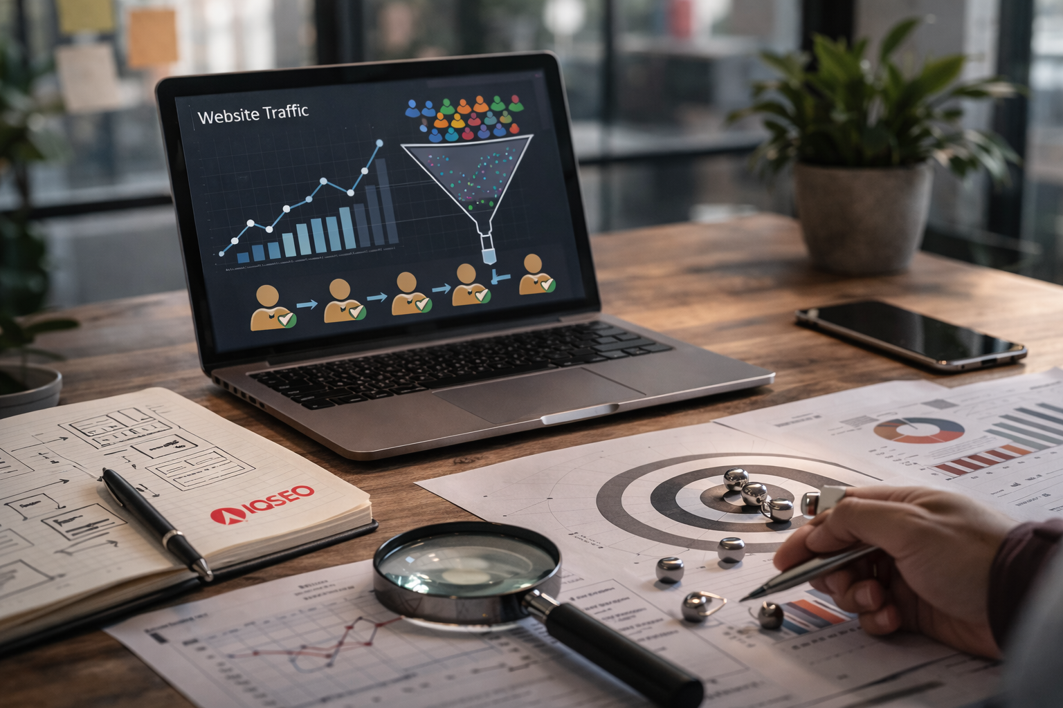 How to Turn Website Traffic Into Leads – IQSEO’s SEO + CRO Strategy