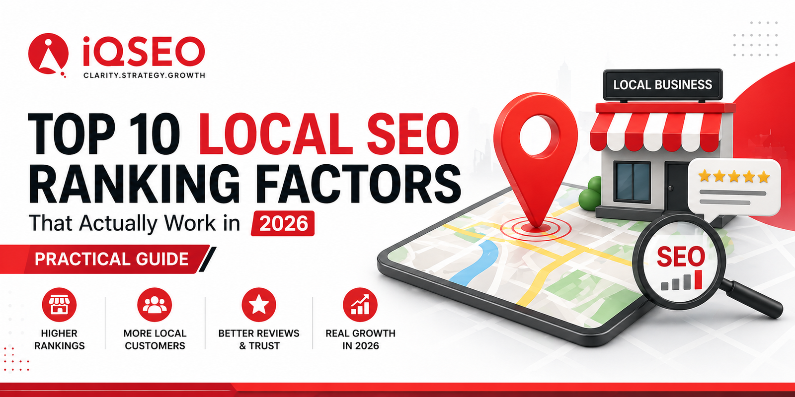 Top 10 Local SEO Ranking Factors That Actually Work in 2026 (Practical Guide)