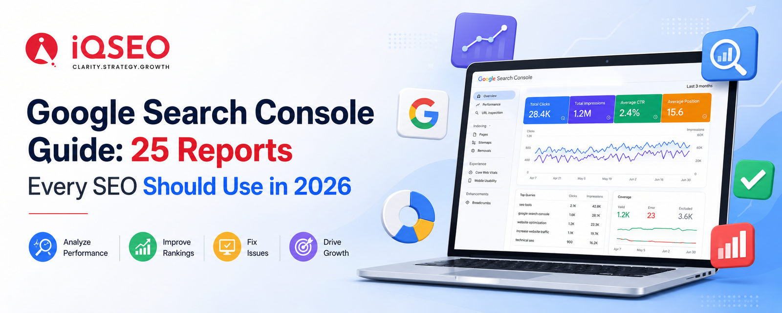 Google Search Console Guide: 25 Reports Every SEO Should Use in 2026