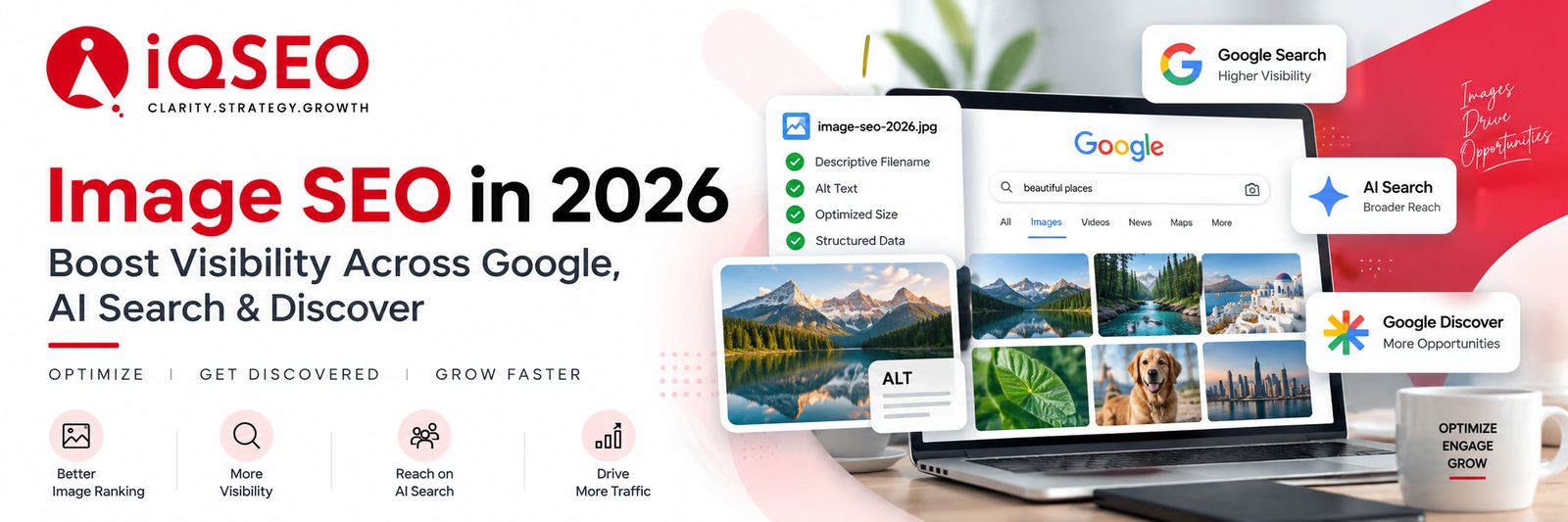 Image SEO in 2026: Boost Visibility Across Google, AI Search & Discover