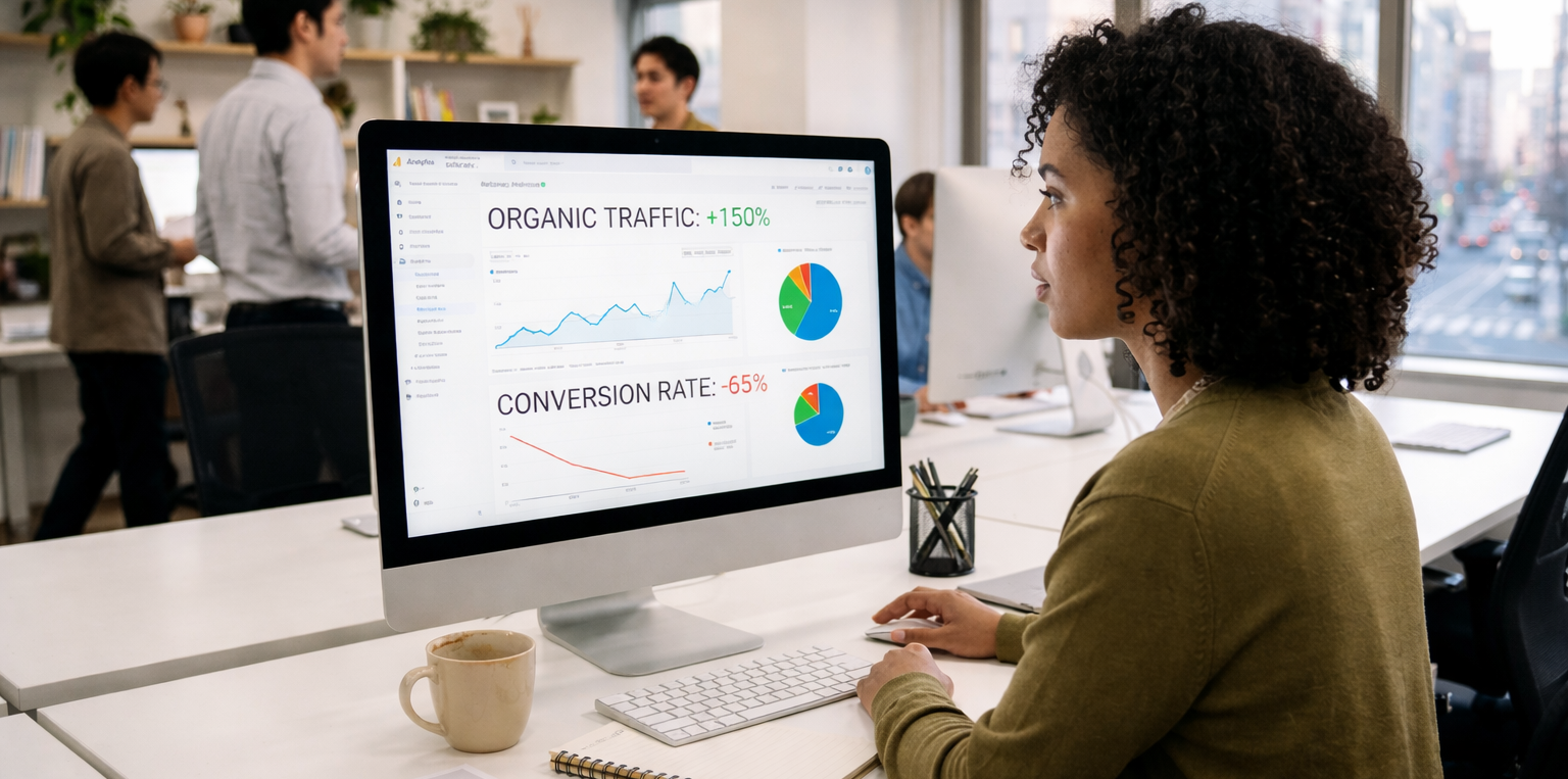 Why Your Website Ranks but Doesn’t Convert – IQSEO’s 2026 SEO Fix Guide